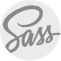 
Gray icone Sass